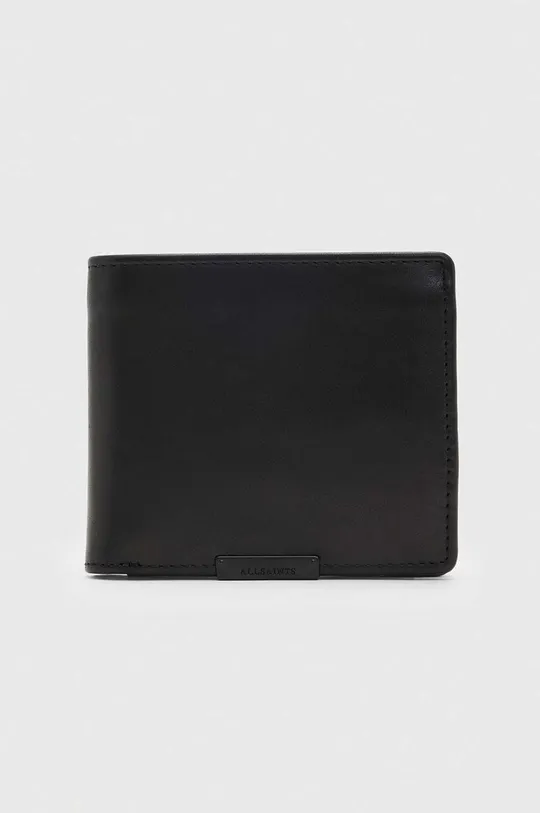 črna Usnjena denarnica AllSaints Blyth Moški