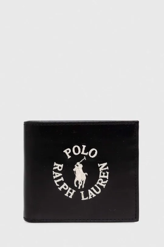 fekete Polo Ralph Lauren bőr pénztárca Férfi