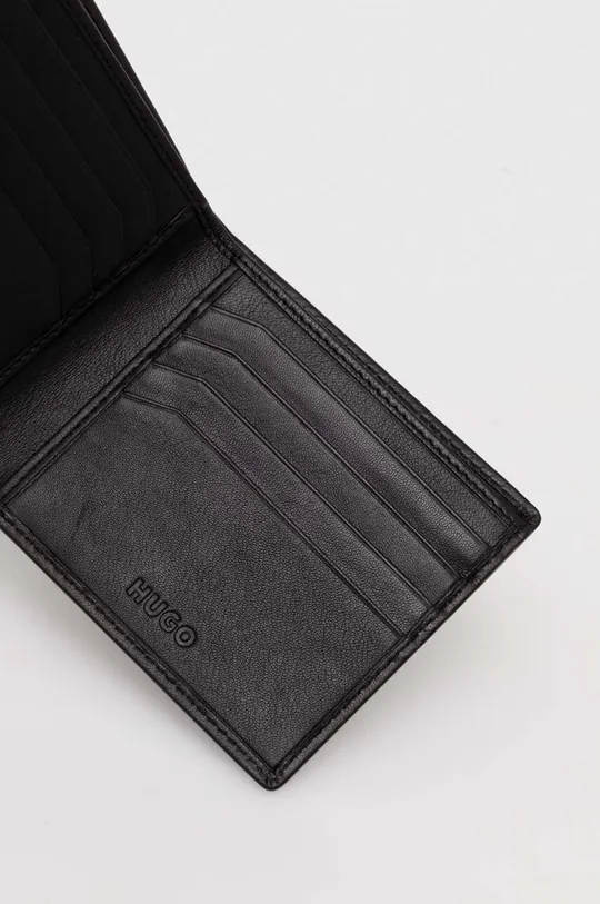 HUGO portafoglio e custodia in pelle per carte di credito Uomo