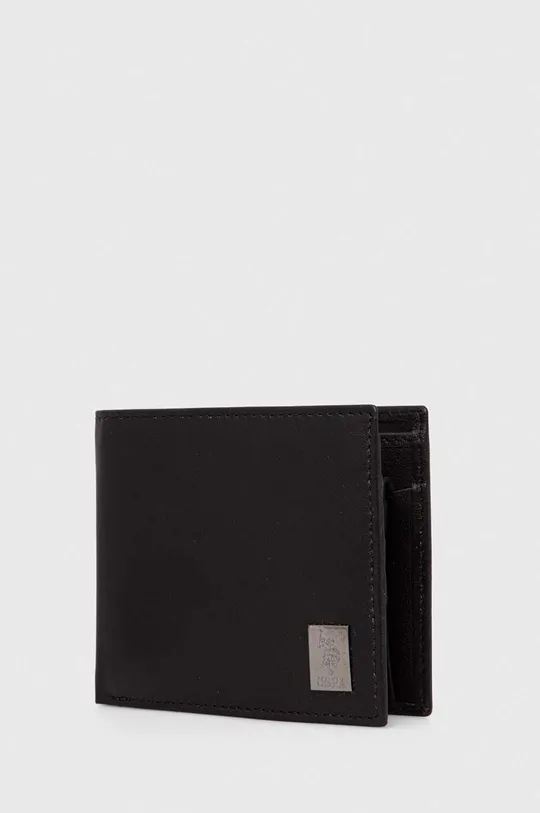 Шкіряний гаманець U.S. Polo Assn. коричневий