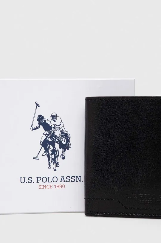 Кожаный кошелек U.S. Polo Assn. Мужской