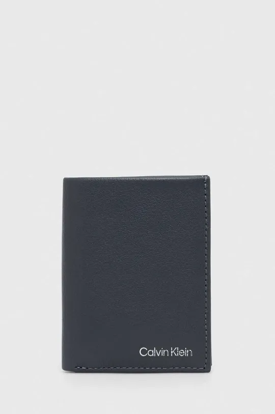 серый Кожаный кошелек Calvin Klein Мужской