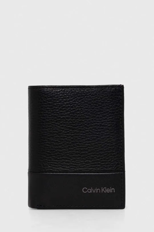 fekete Calvin Klein bőr pénztárca Férfi