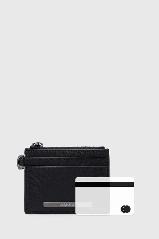 crna Kožni novčanik Calvin Klein