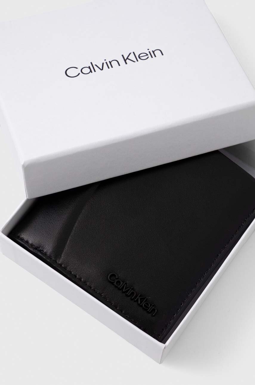 Кошелек Calvin Klein мужской цвет чёрный | ANSWEAR.ua