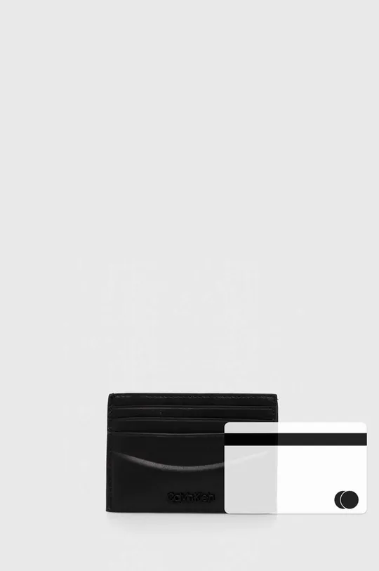 črna Etui za kartice Calvin Klein