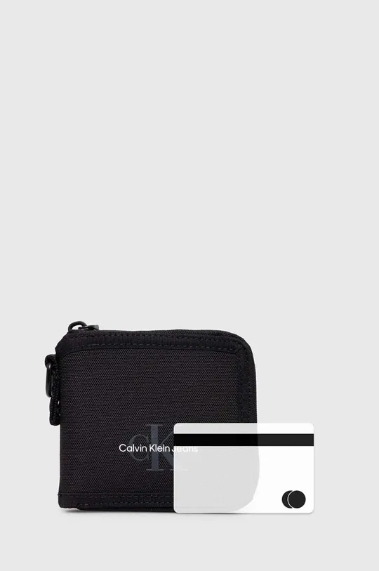 czarny Calvin Klein Jeans portfel