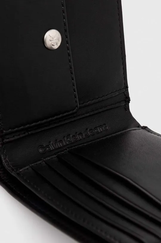 Calvin Klein Jeans portfel skórzany 100 % Skóra bydlęca