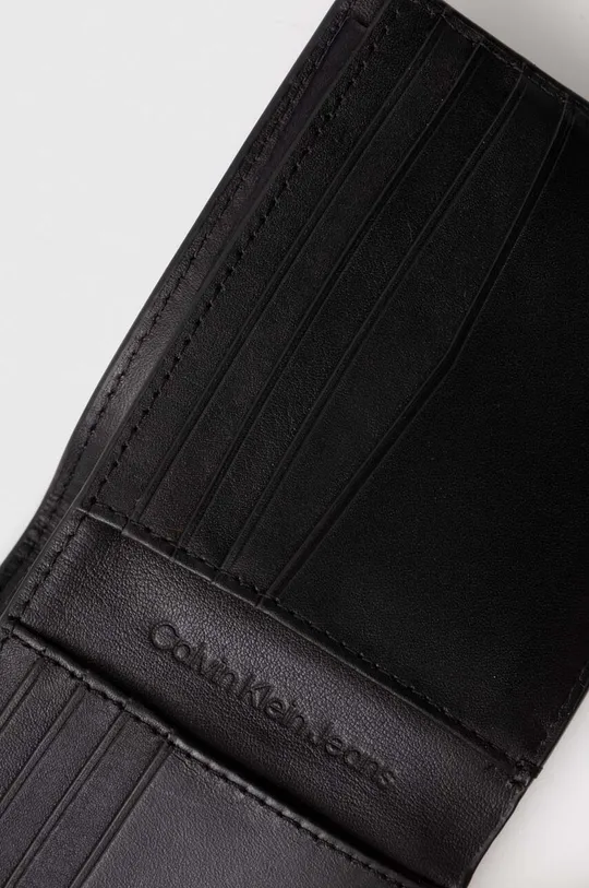 чорний Шкіряний гаманець Calvin Klein Jeans