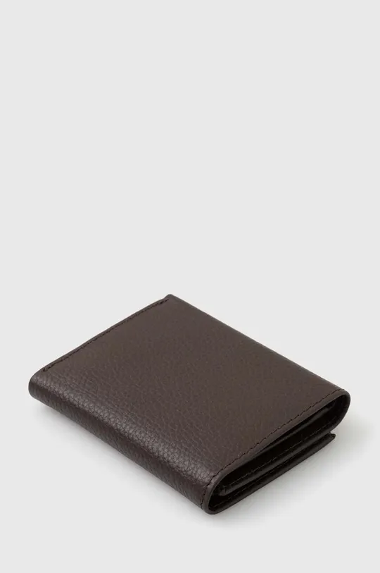 Barbour portfel skórzany Tarbert Bi Fold Wallet brązowy