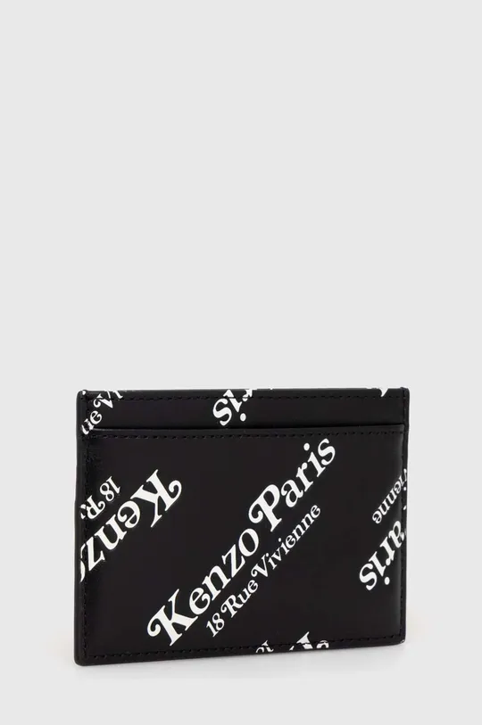 Кожаный чехол на карты Kenzo Card Holder чёрный