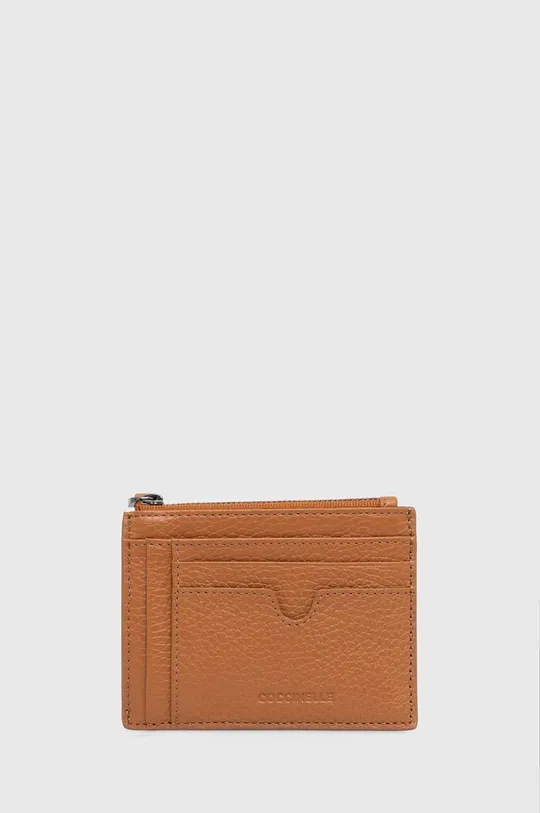 коричневий Шкіряний гаманець Coccinelle Чоловічий
