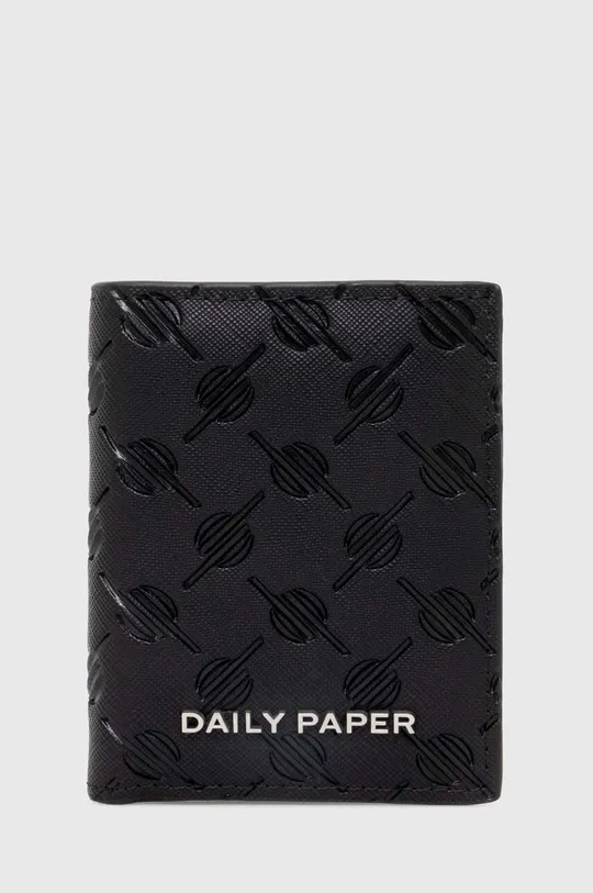černá Peněženka Daily Paper Kidis Monogram Wallet Unisex
