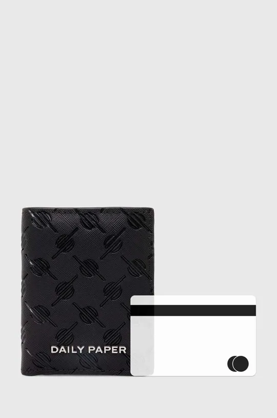 čierna Peňaženka Daily Paper Kidis Monogram Wallet