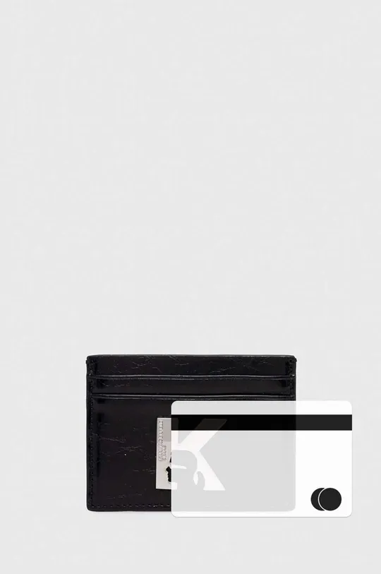 Puzdro na karty Karl Lagerfeld Jeans 100 % Polyuretán