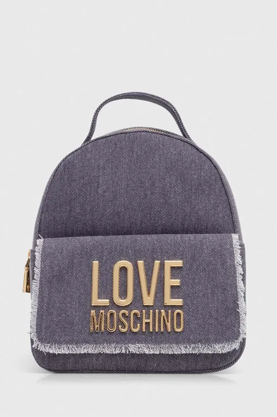 lila Love Moschino pamut hátizsák Női