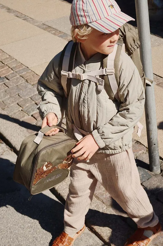 καφέ Παιδική τσάντα γεύματος Konges Sløjd