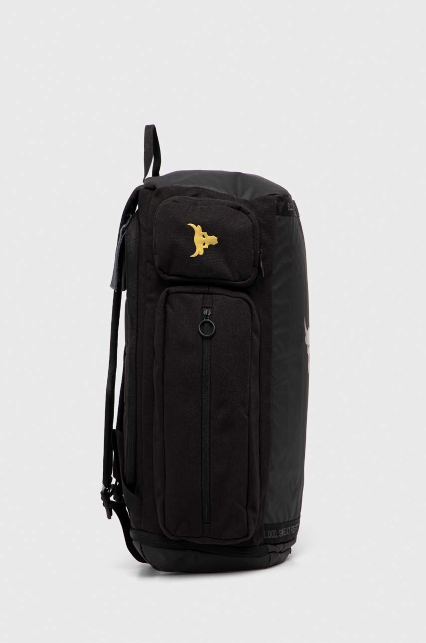 Рюкзак Under Armour Project Rock мужской цвет чёрный большой однотонный ...
