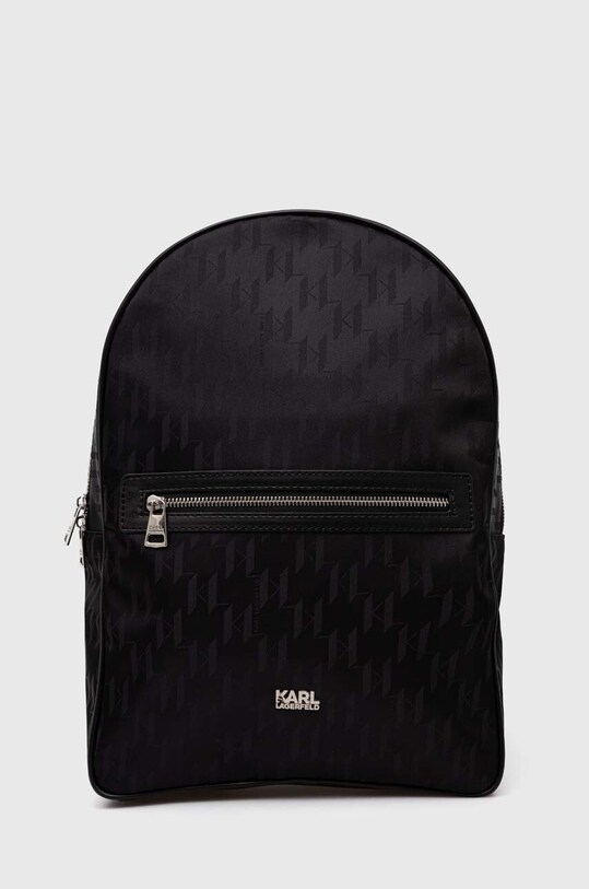 Рюкзак Karl Lagerfeld мужской цвет чёрный большой узорный 542117.805908 ...