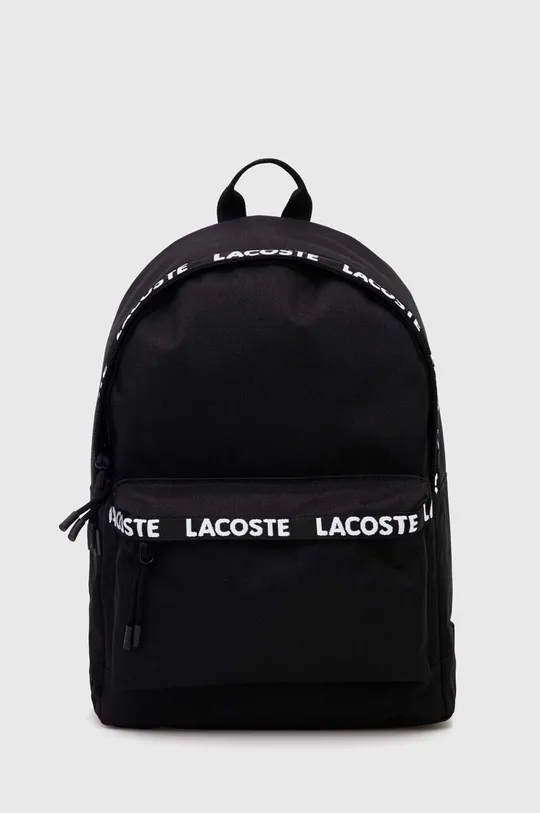 czarny Lacoste plecak Unisex