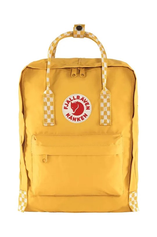yellow Fjallraven backpack Kanken Unisex
