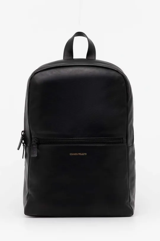 čierna Kožený ruksak Common Projects Simple Backpack Unisex