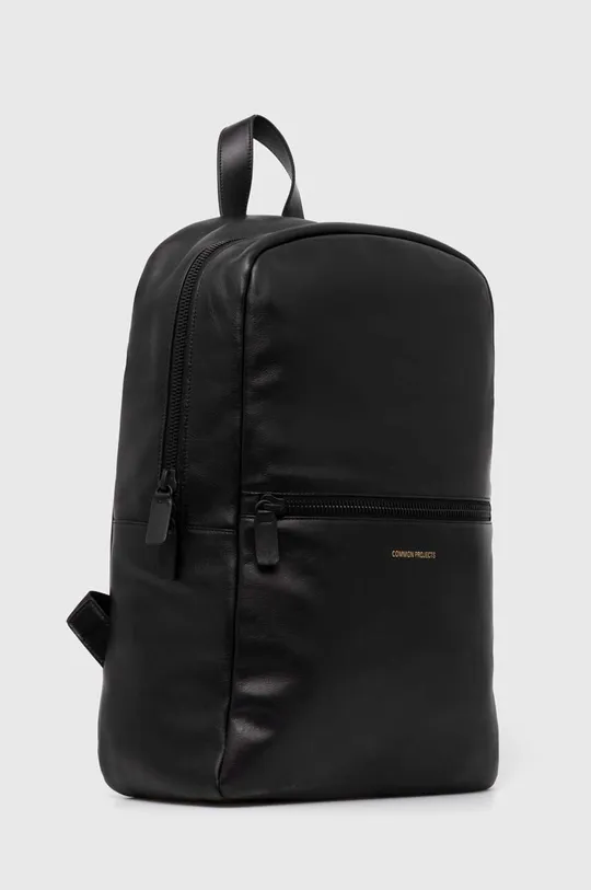 Kožený batoh Common Projects Simple Backpack černá