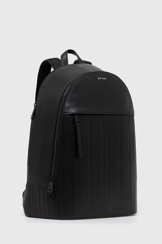 Paul Smith leather backpack black