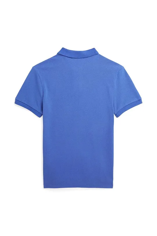 Pamučna polo majica Polo Ralph Lauren mornarsko plava