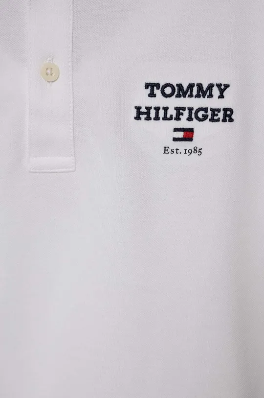 Detská bavlenná polokošeľa Tommy Hilfiger 100 % Bavlna
