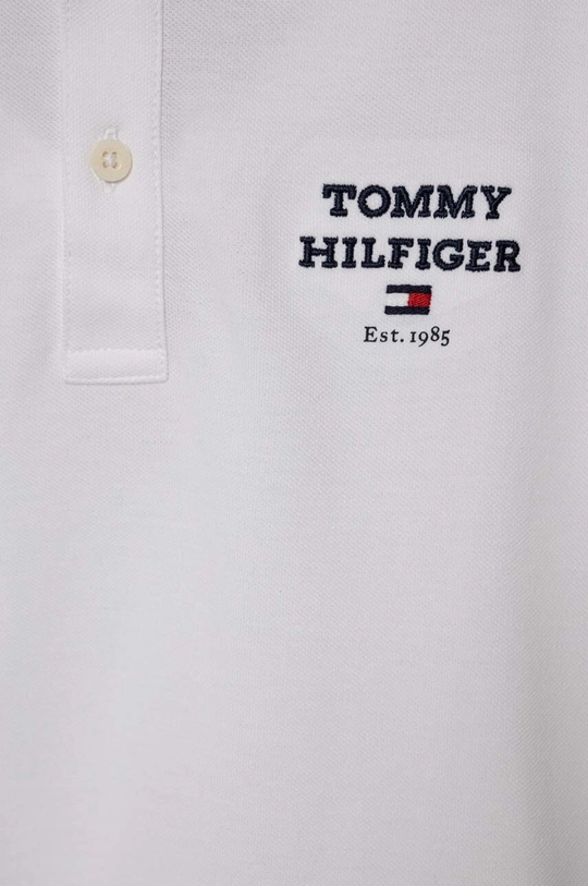 Otroški bombažen polo Tommy Hilfiger 100 % Bombaž