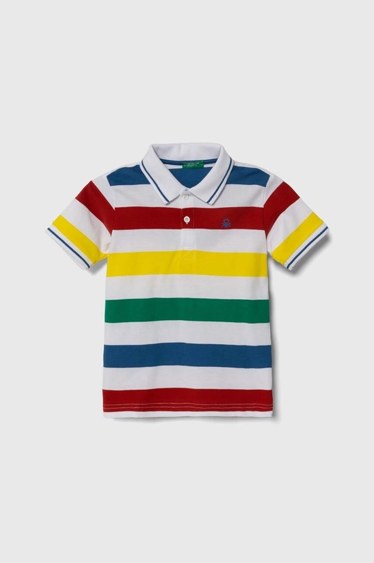 multicolor United Colors of Benetton polo bawełniane dziecięce Chłopięcy