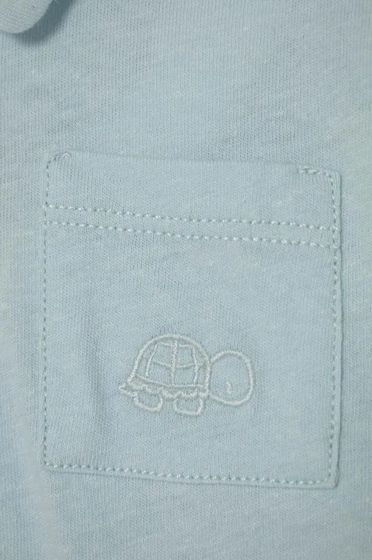 Polo majica za bebe United Colors of Benetton plava