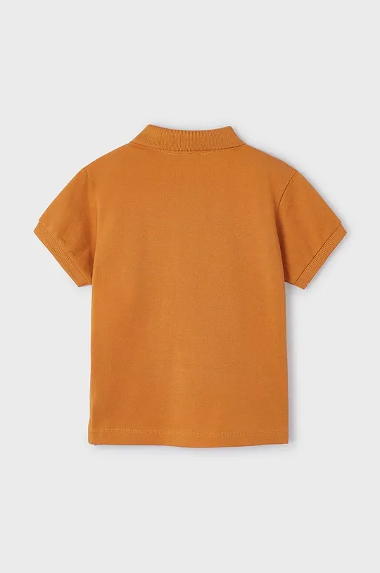 Pamučna polo majica Mayoral narančasta