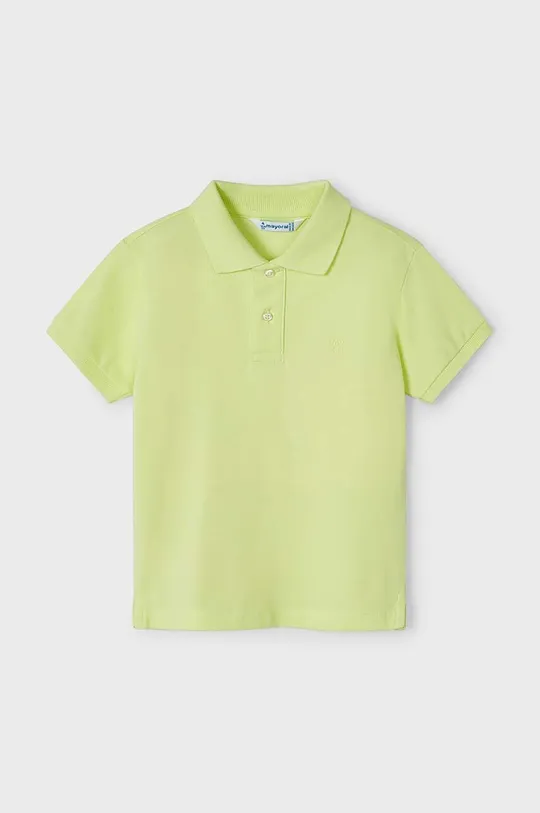 zelena Pamučna polo majica Mayoral Za dječake