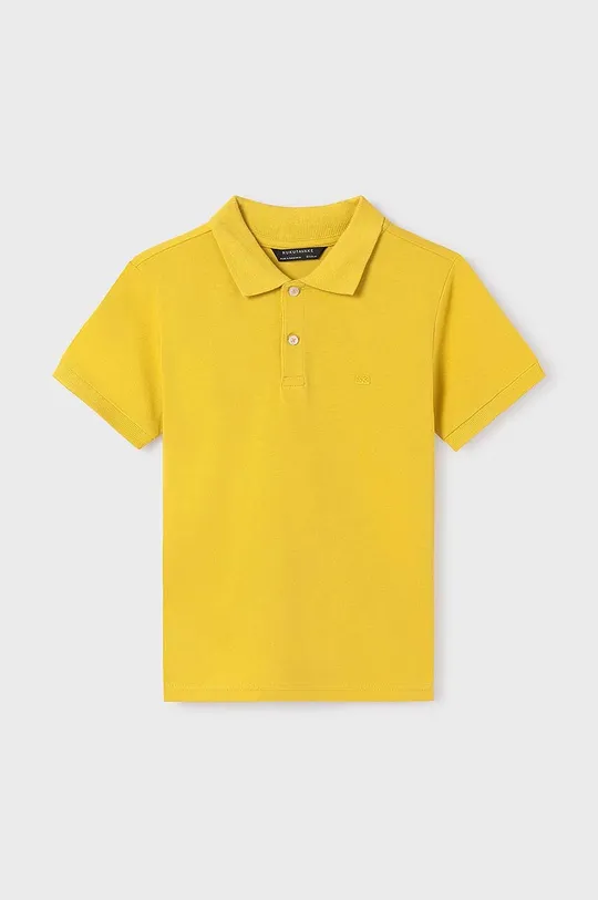 Mayoral polo in lana bambino/a giallo