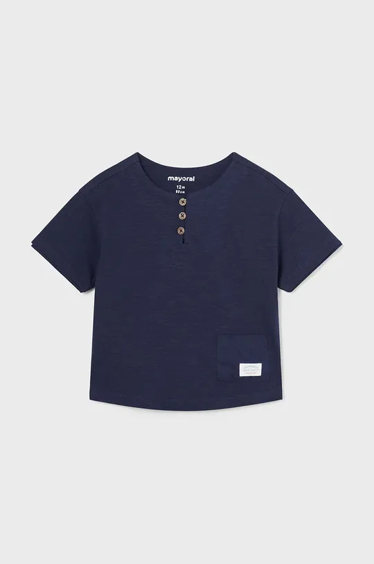 mornarsko plava Pamučna polo majica za bebe Mayoral Za dječake