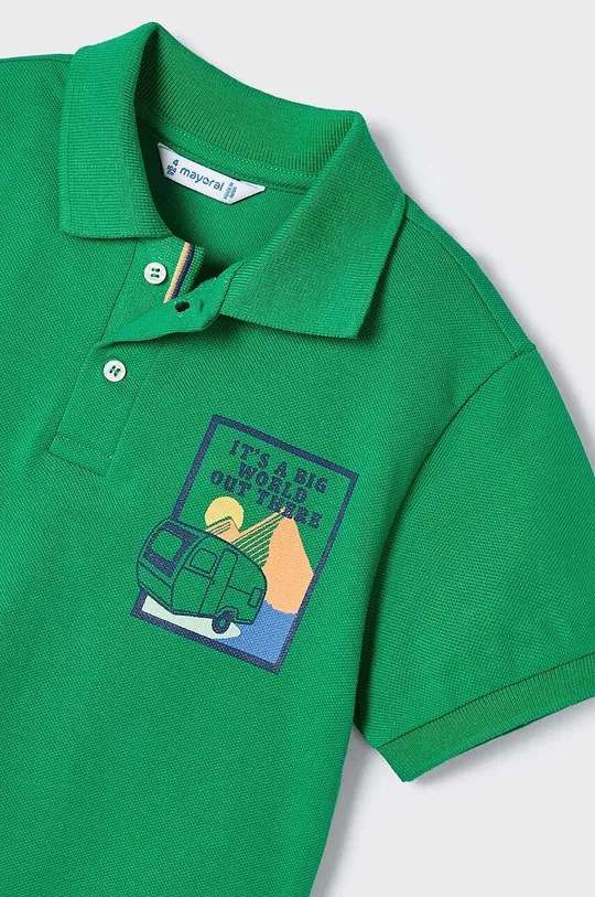 zelená Detské polo tričko Mayoral