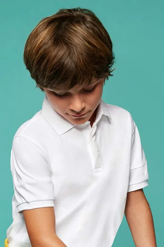 bijela Dječja polo majica Mayoral Za dječake