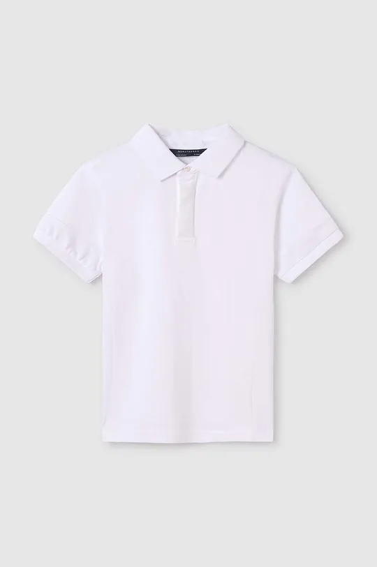 Παιδικό πουκάμισο πόλο Mayoral λευκό