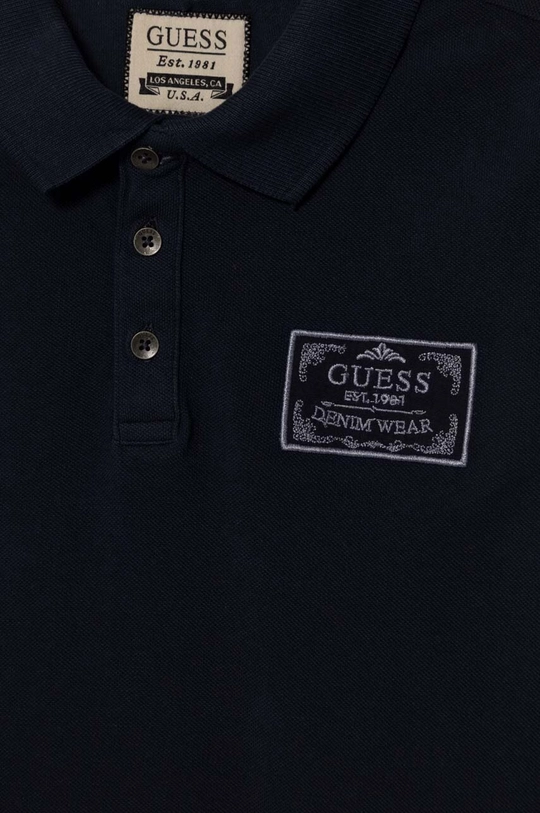 Παιδικά βαμβακερά μπλουζάκια πόλο Guess 100% Βαμβάκι