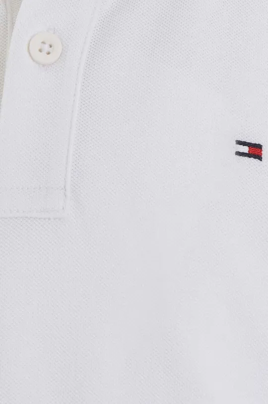 bijela Pamučna polo majica Tommy Hilfiger