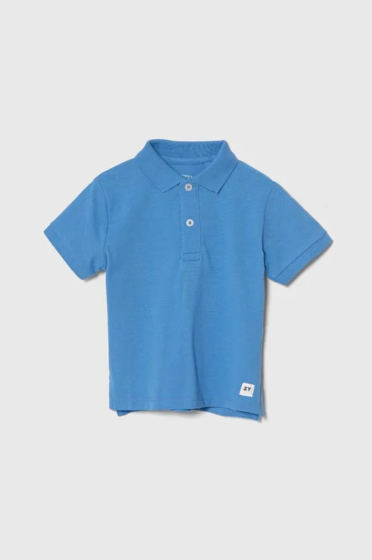 plava Pamučna polo majica zippy Za dječake