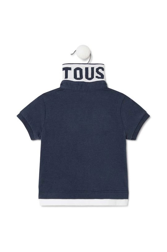 Tous polo in lana bambino/a verde