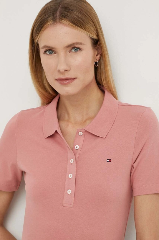 Tommy Hilfiger polo różowy