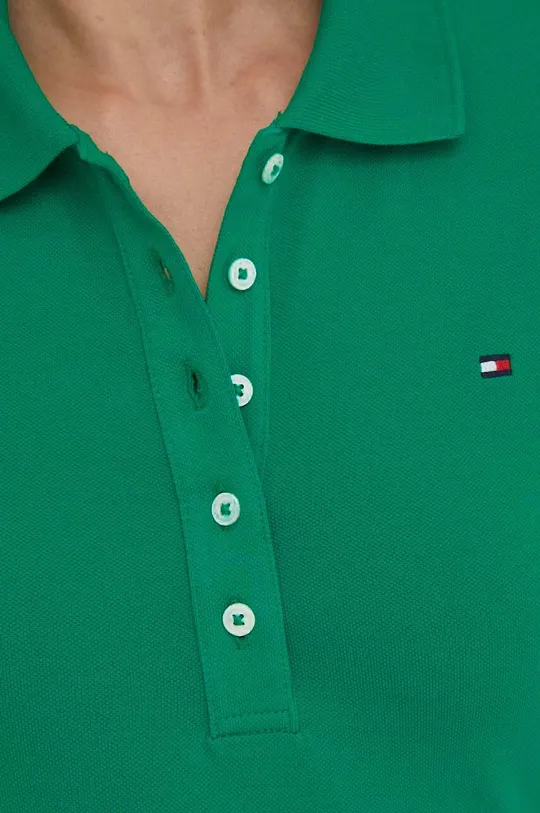 zelená Polo tričko Tommy Hilfiger