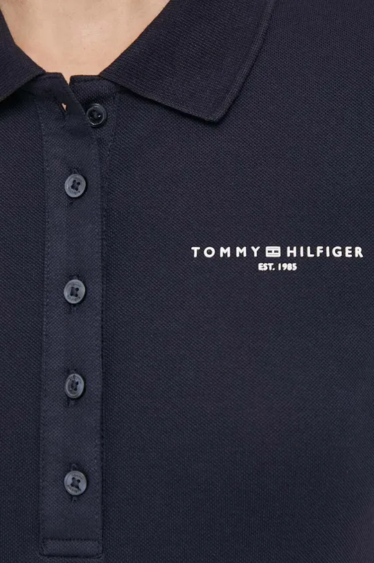 tmavomodrá Polo tričko Tommy Hilfiger