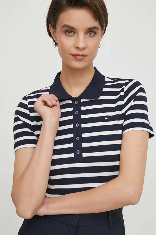 mornarsko plava Polo majica Tommy Hilfiger Ženski