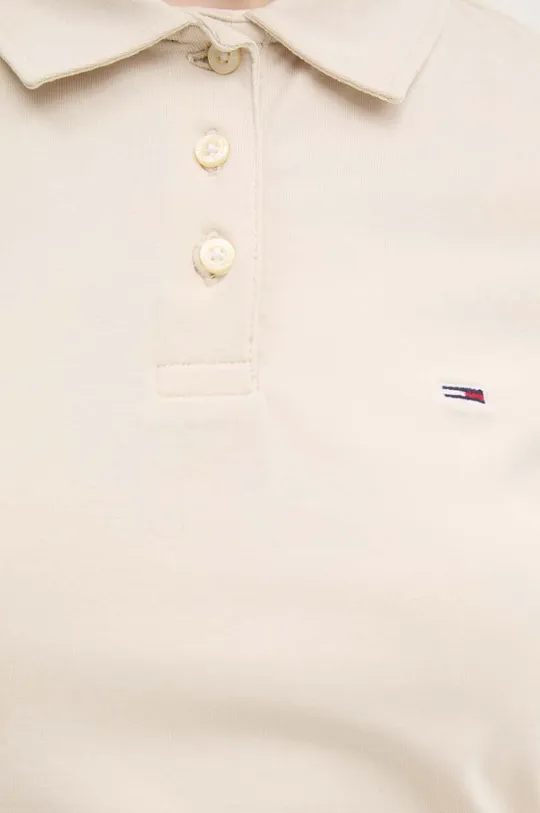 Tommy Jeans polo DW0DW17220 beige