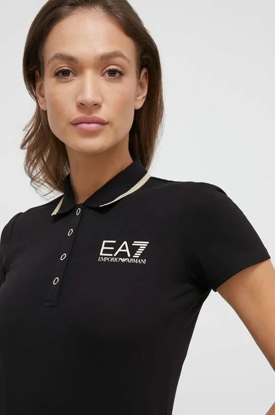 Polo tričko EA7 Emporio Armani 96 % Bavlna, 4 % Elastan